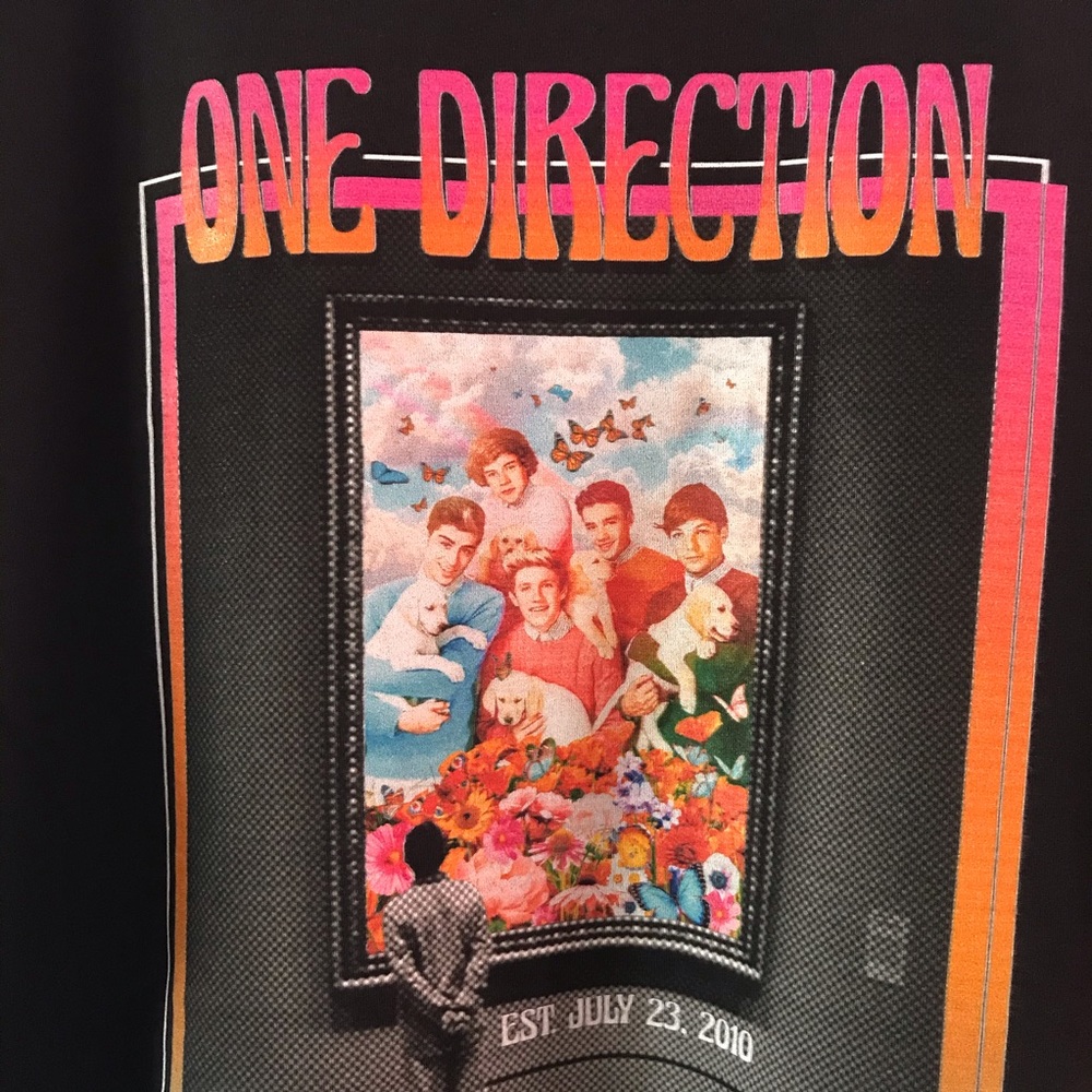 New 1D 10th Anniversary special edition T-shirt